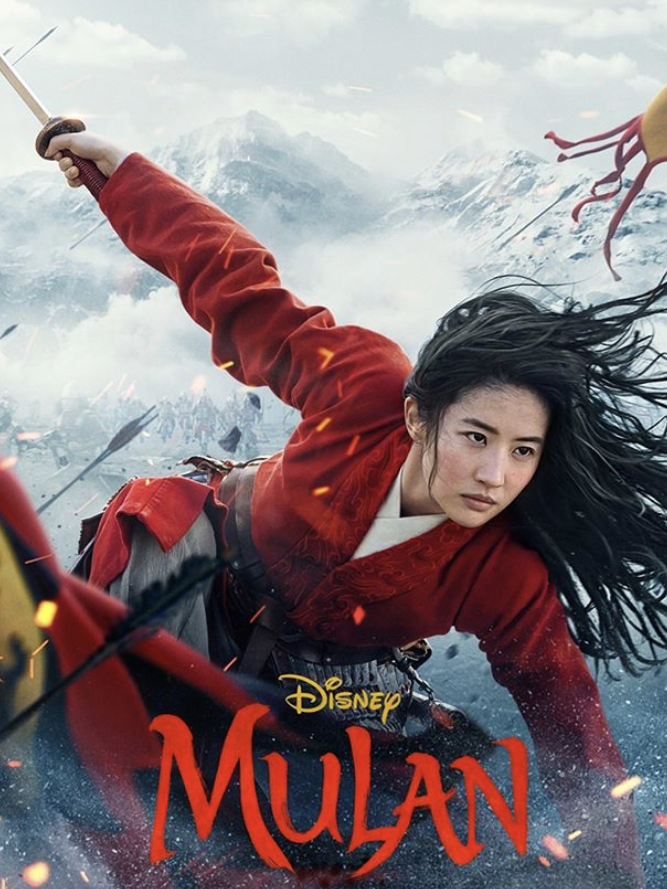 Mulan Movie cover from Disneys instagram