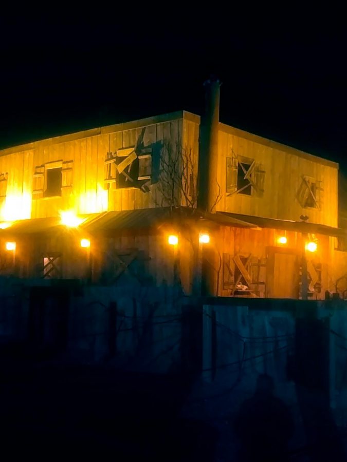 The Frightmare Compound at Night