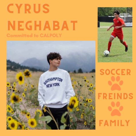 Senior Soccer Player Cyrus Neghabat Commits to Cal Poly