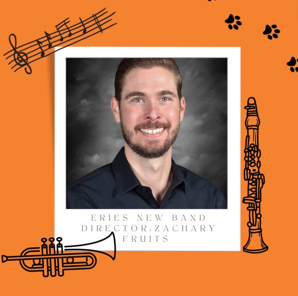 Erie Music Department Welcomes New Band Director: Zachary Fruits