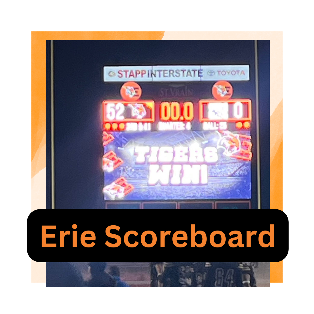 Erie Highs Game-Changing Scoreboard Debuts.