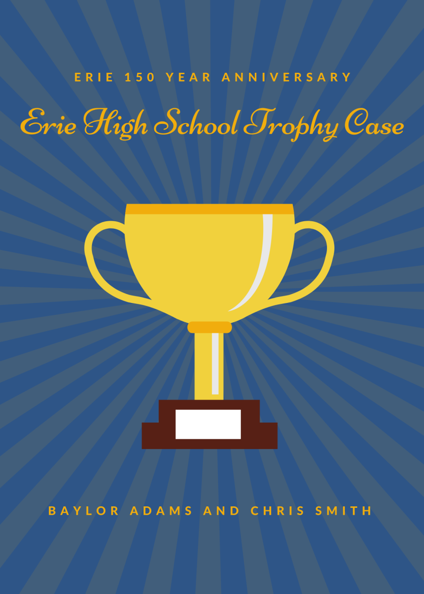 Erie High School Trophy Case Preserves Memories
